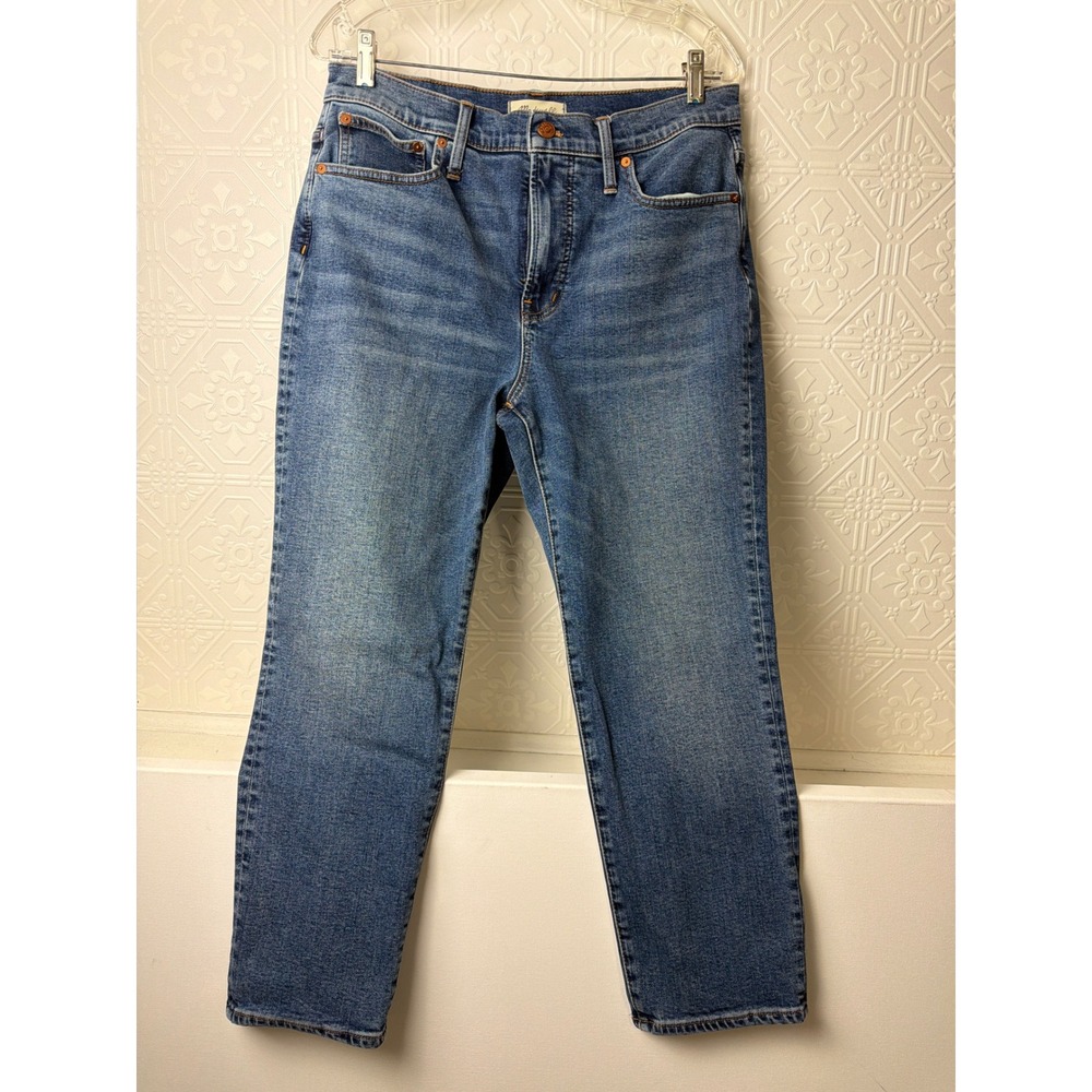 Madewell The Perfect Vintage Jean Womens 31 Petite Blue Classic Casual Capsule